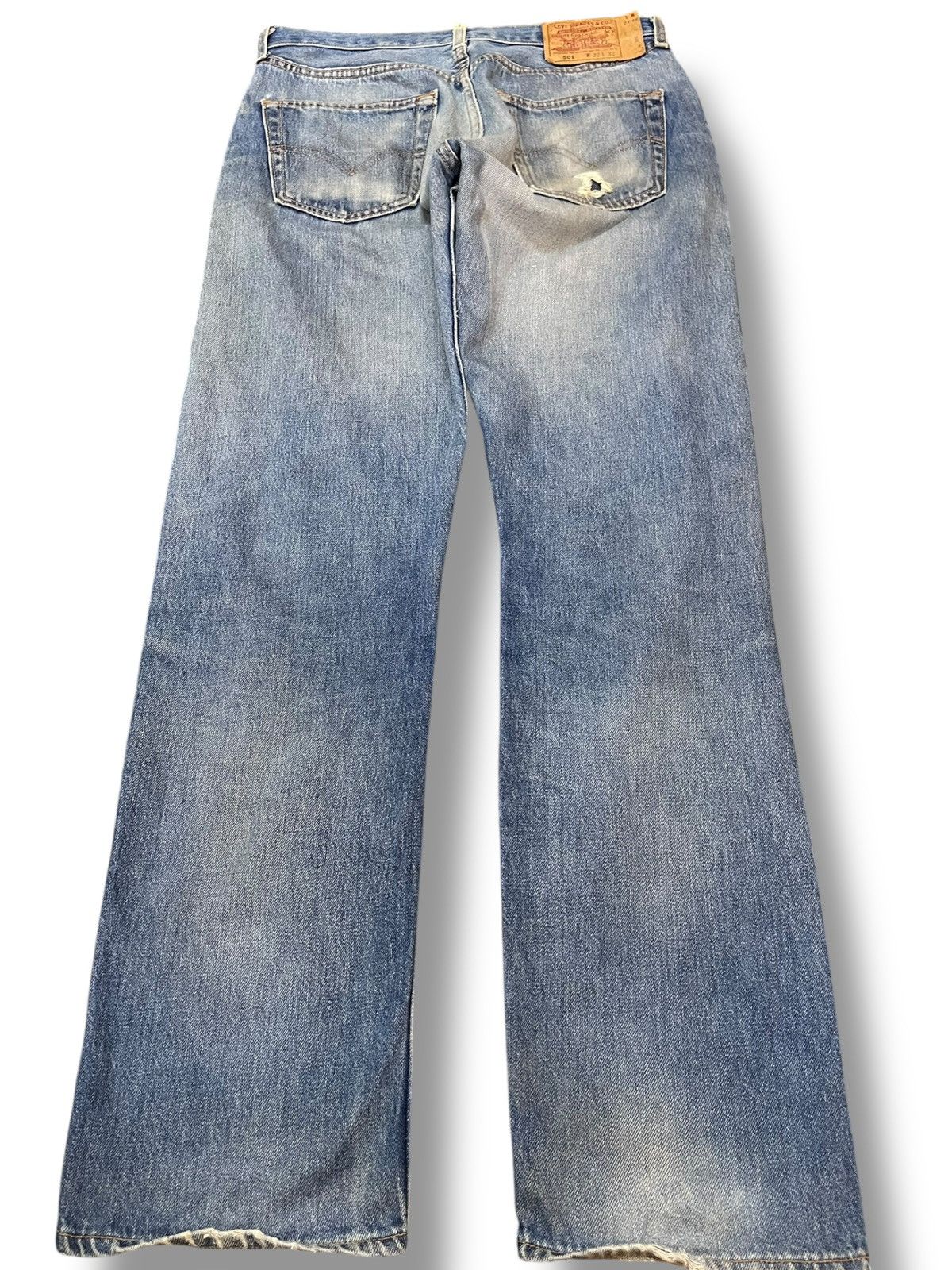 LVC × Levi's × Levi's Vintage Clothing Vintage Levi’s 501 Faded Grunge Denim Size US 31 - 5 Thumbnail