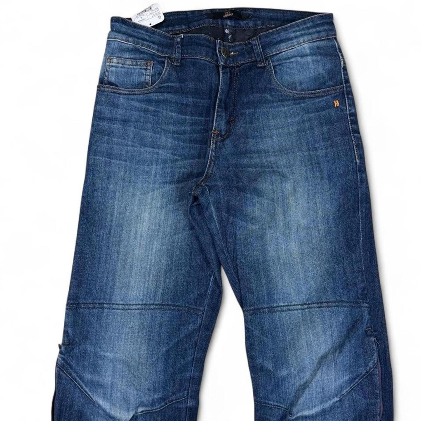 True Religion Hevik Straight fit knee pocket design denim jeans Size US 31 - 3 Thumbnail