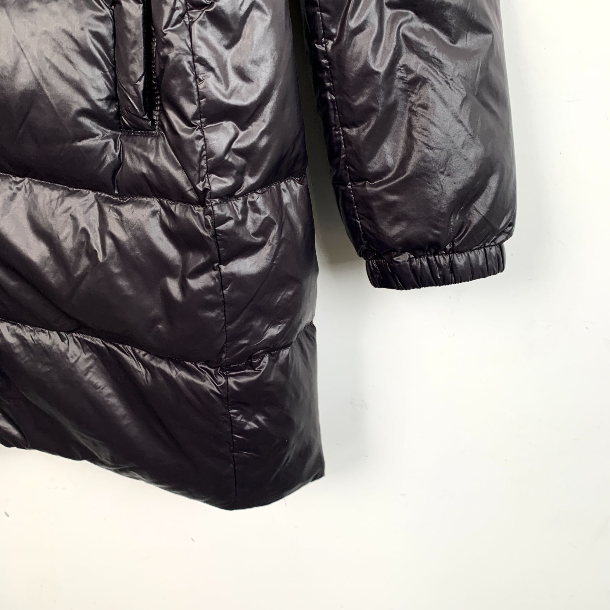 Prada Prada Womens Black Belted Down Puffer Jacket Size S Quilted Size S / US 4 / IT 40 - 6 Thumbnail
