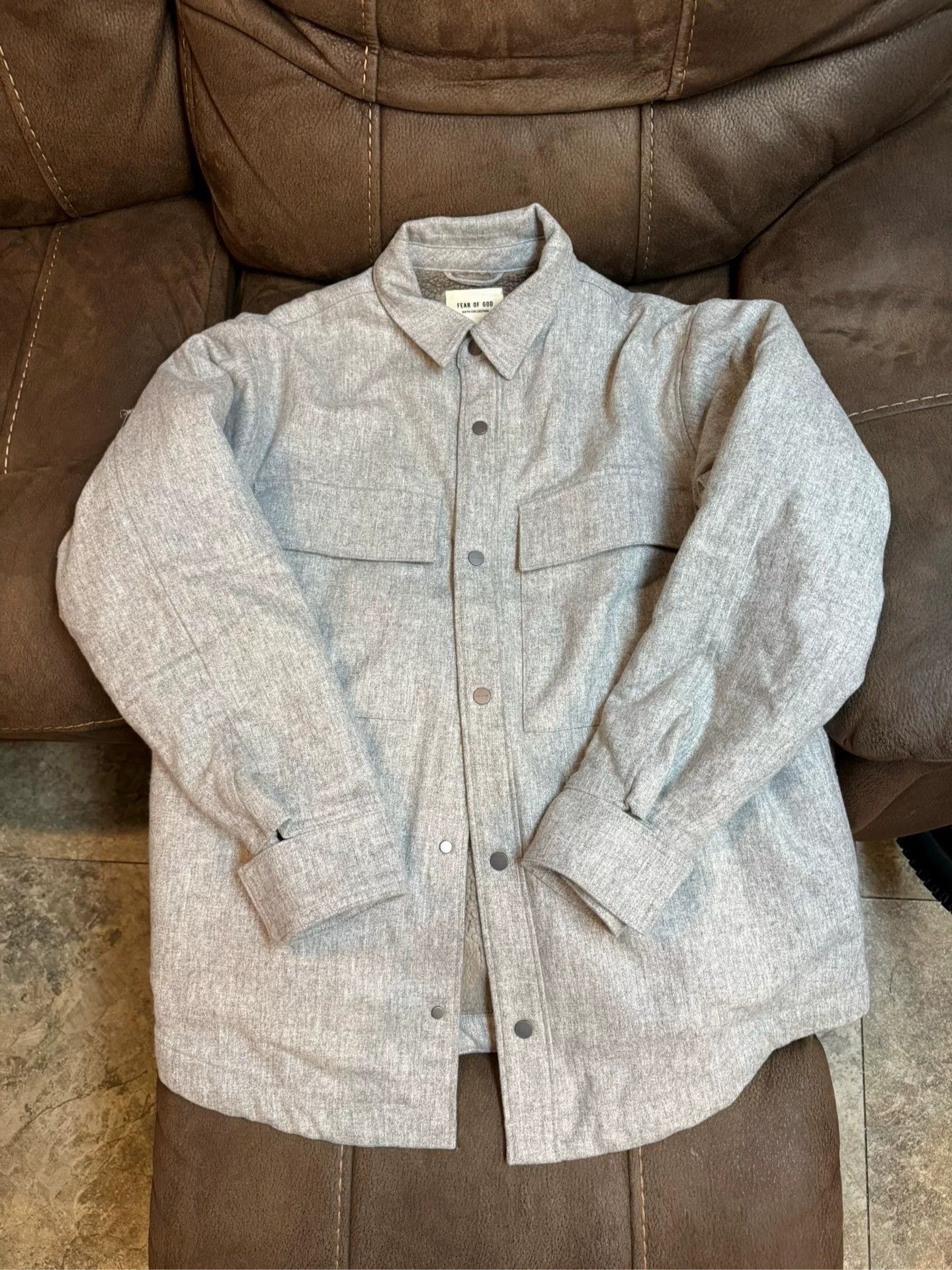 Fear of God 6th Collection Ultrasuede Shirt Jacket | Grailed
