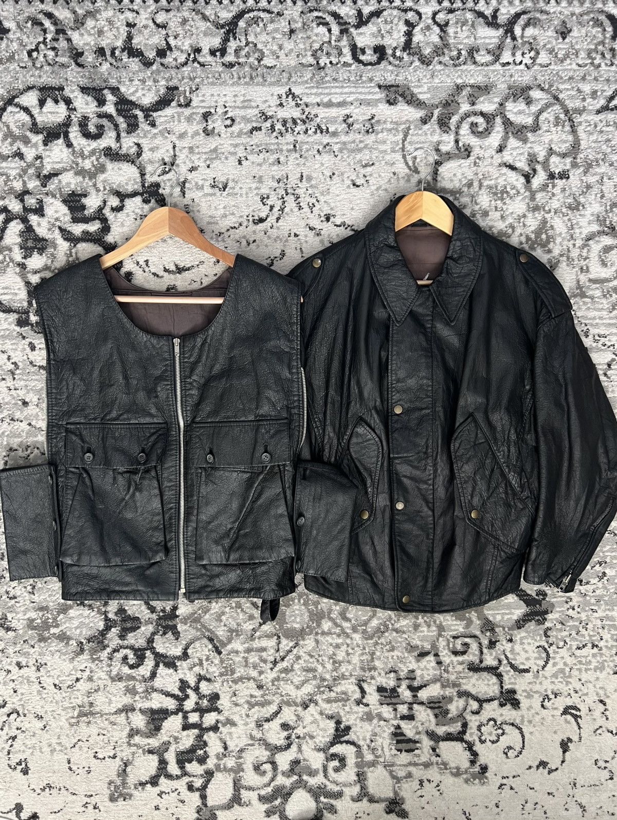 Yohji Yamamoto Yohji yamamoto aw82 capybara leather jacket Size US M / EU 48-50 / 2 - 9 Thumbnail