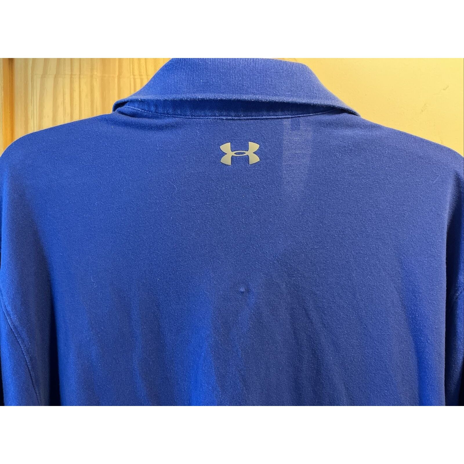 Under Armour Under Armour Heat Gear Men’s XL Blue SS Cotton Polo Shirt Size US XL / EU 56 / 4 - 8 Thumbnail