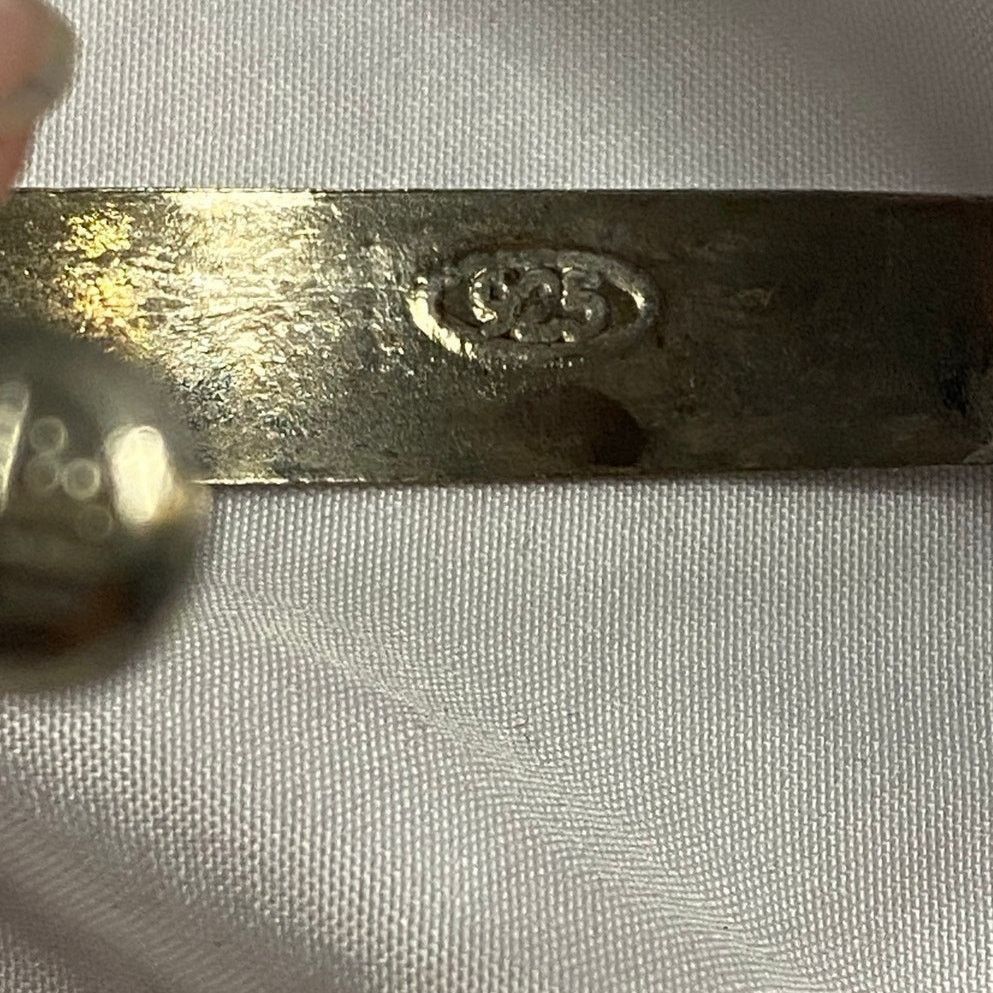 Other Vintage Sterling Silver 925 Chinese Zodiac Bangle Bracelet Size ONE SIZE - 3 Thumbnail