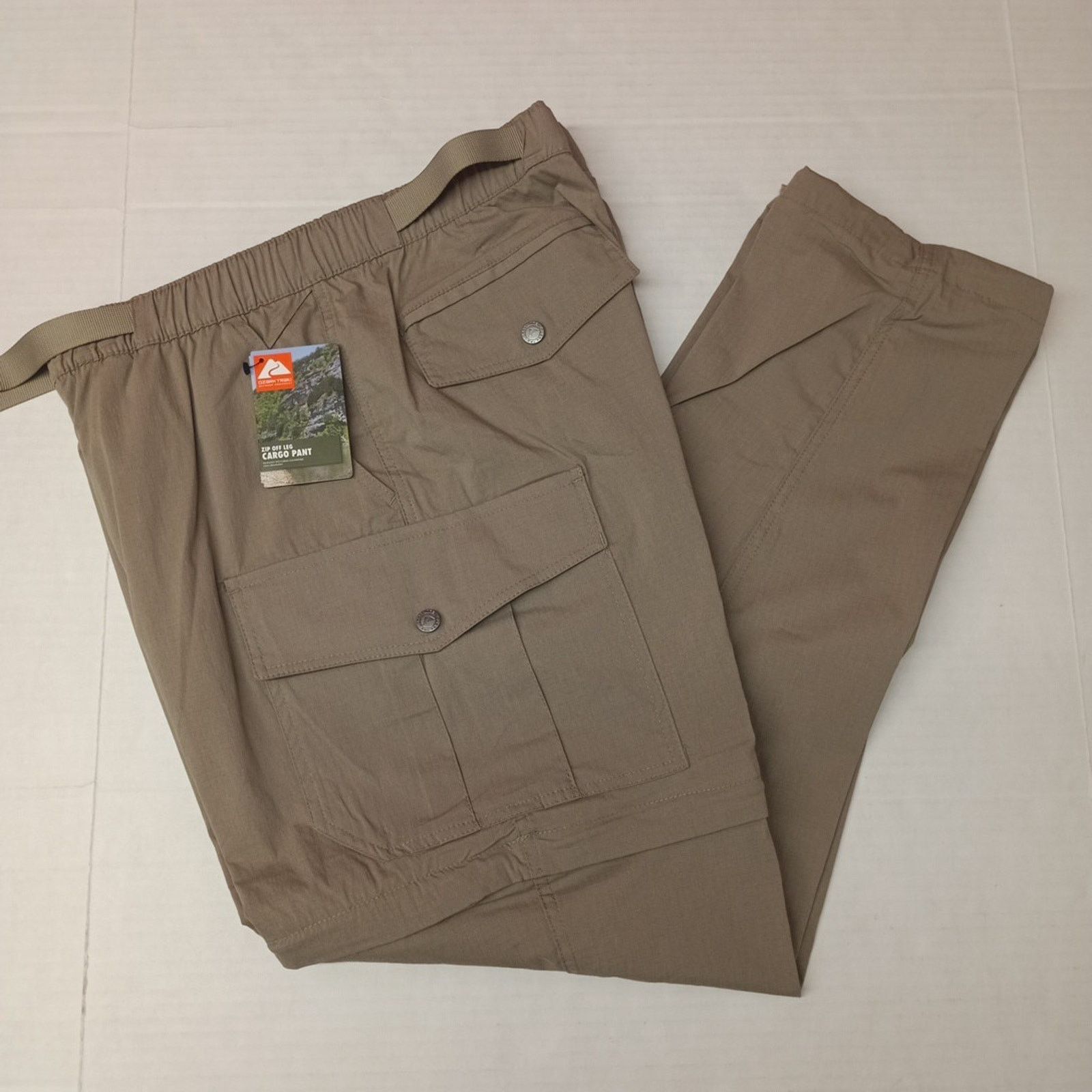 Other Ozark Trail Zip Off Convert Cargo Pants Men Size 36x30 Taupe Size US 36 / EU 52 - 1 Thumbnail