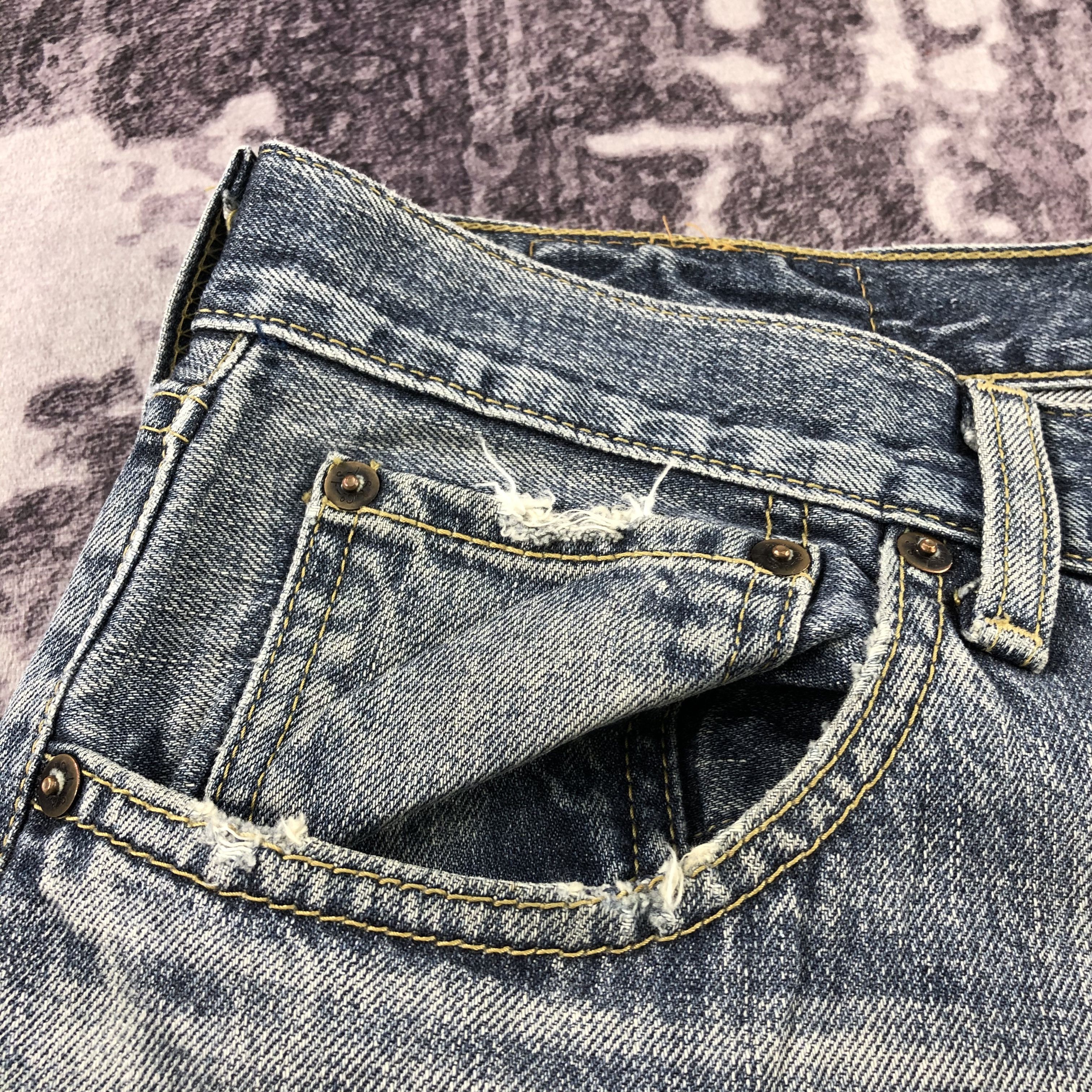 Levi's × Vintage 90s Vintage Blue Wash Levis 504 Jeans-JM2738 Size US 36 / EU 52 - 14 Thumbnail