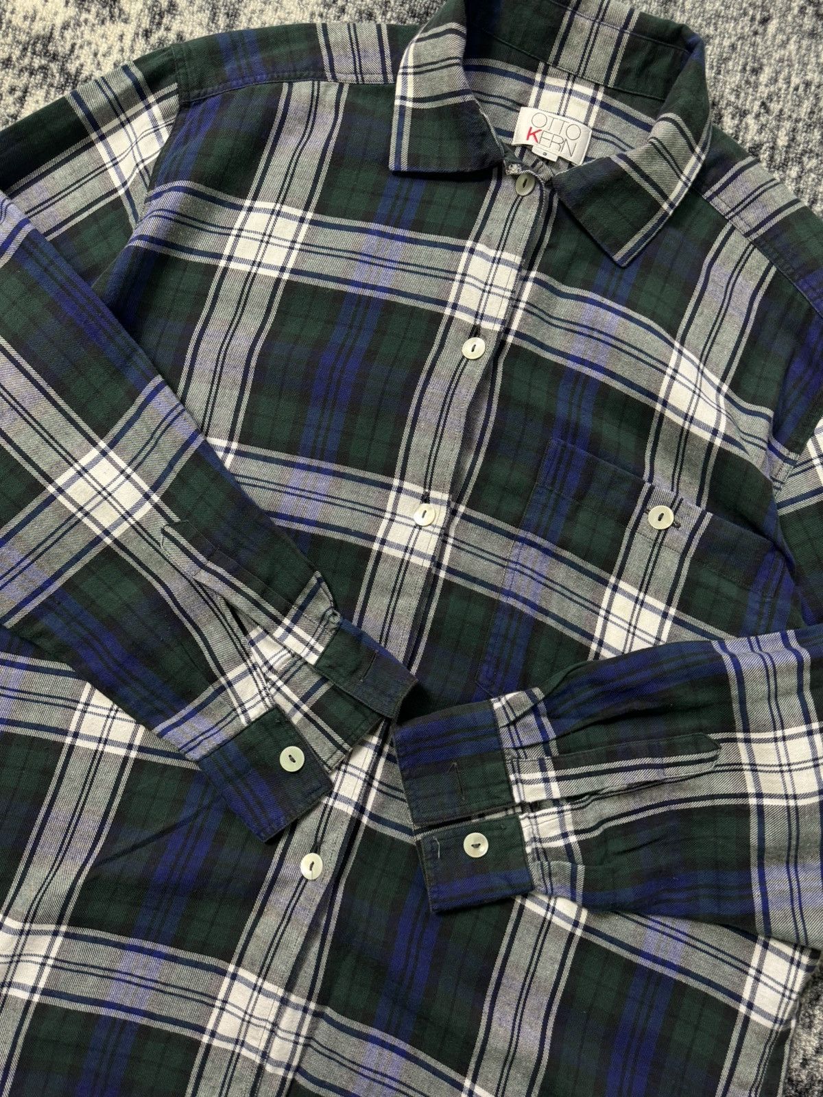 Otto × Vintage Vintage Otto Kern Shirt Button Ups Long Sleeve Size US L / EU 52-54 / 3 - 6 Thumbnail