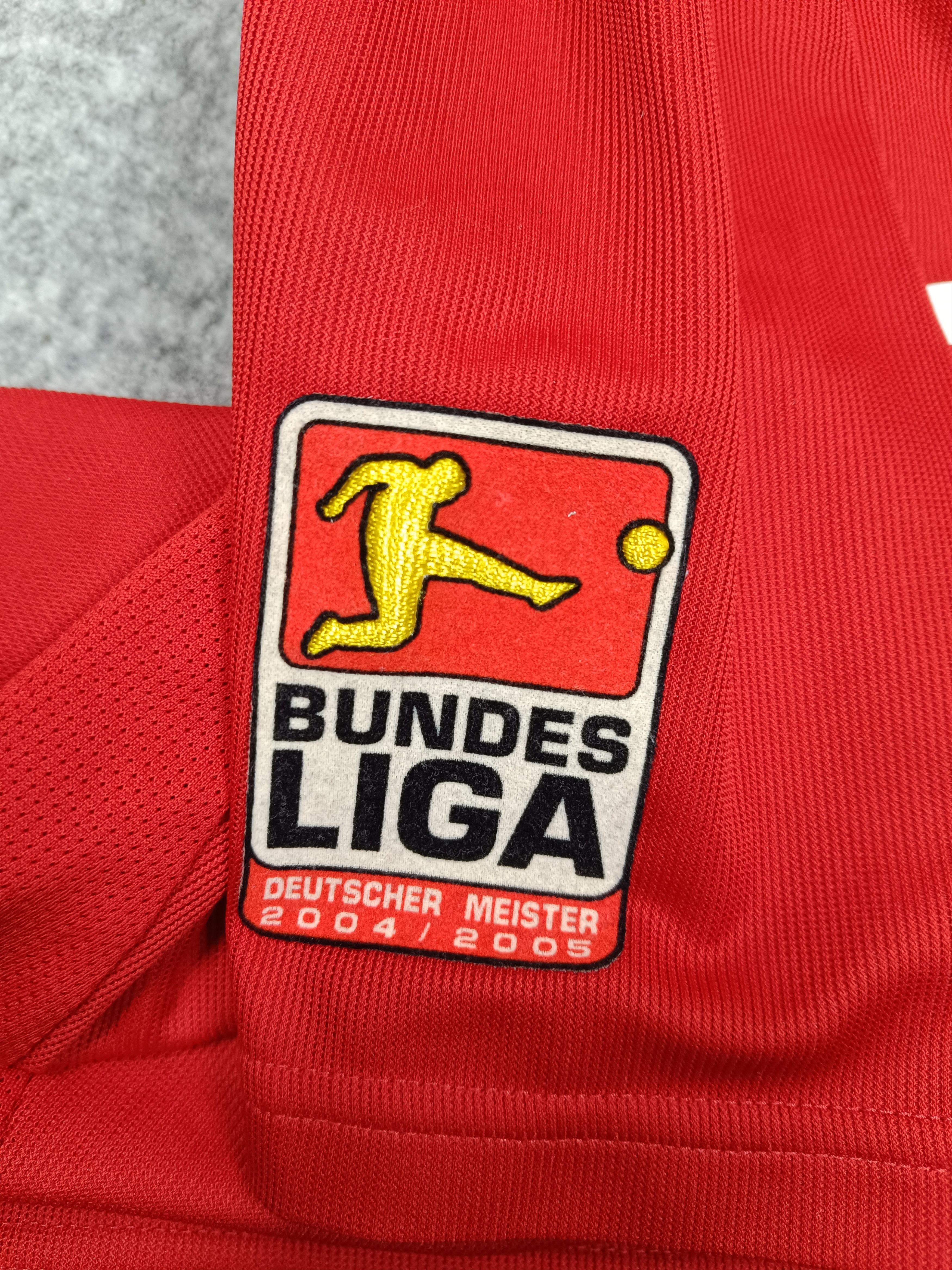 Adidas FC Bayern Munich Lizarazu 69 Red Football Size US M / EU 48-50 / 2 - 8 Thumbnail