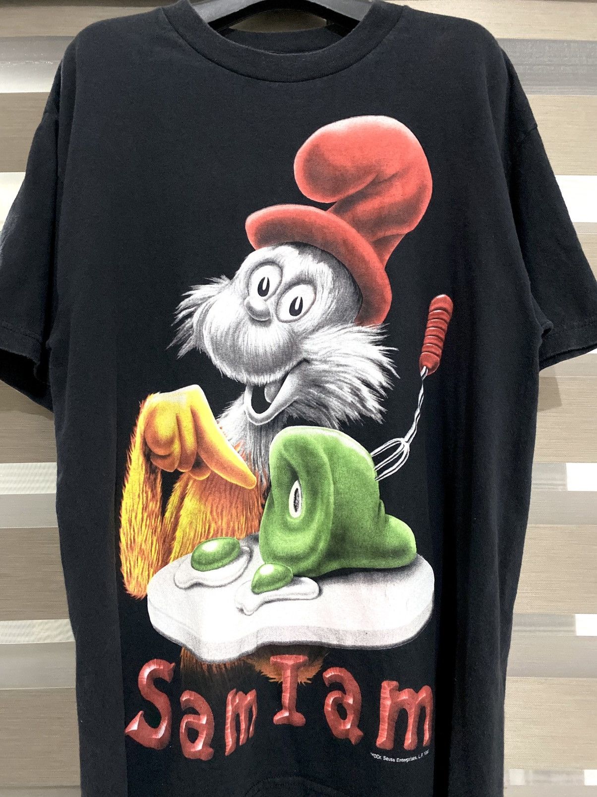 Other Vintage 90s DR.SEUSS “Sam I Am” SEUSS WEAR Tshirt Size US L / EU 52-54 / 3 - 2 Thumbnail