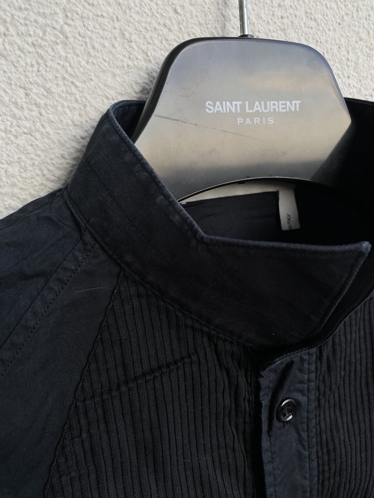 Yves Saint Laurent Black 2007 YSL Shirt Size US M / EU 48-50 / 2 - 16 Thumbnail