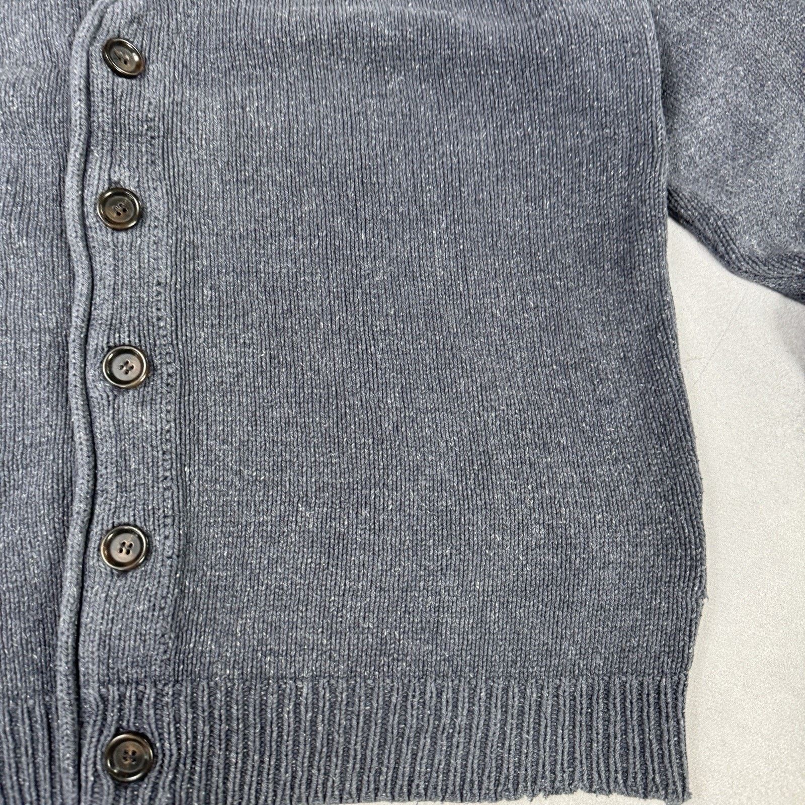 Our Legacy Our Legacy Men 100% Silk Grey Cardigan Size US M / EU 48-50 / 2 - 11 Thumbnail