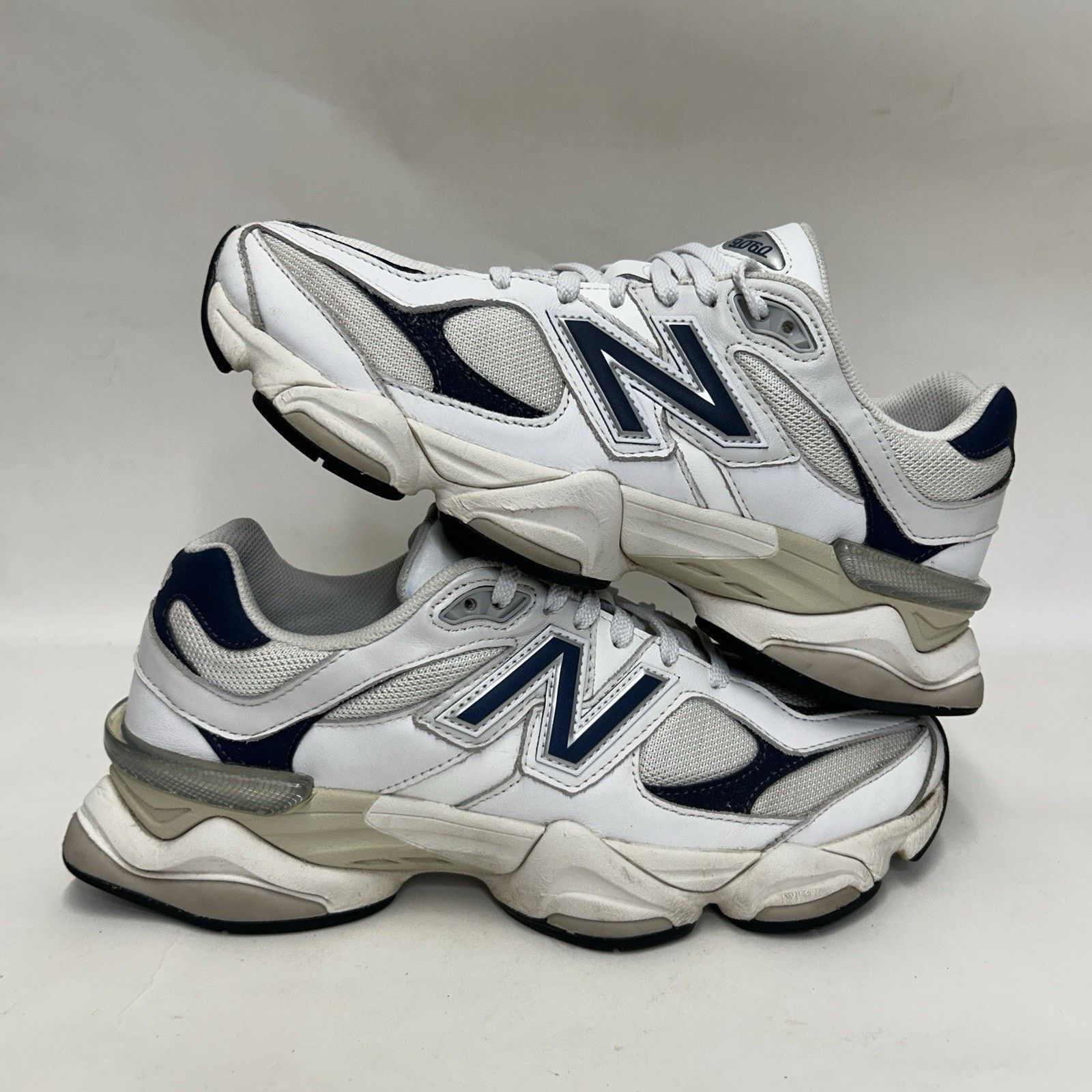 New Balance New Balance 9060 "White Navy” U9060VNB Size US 10.5 / EU 43-44 - 1 Thumbnail