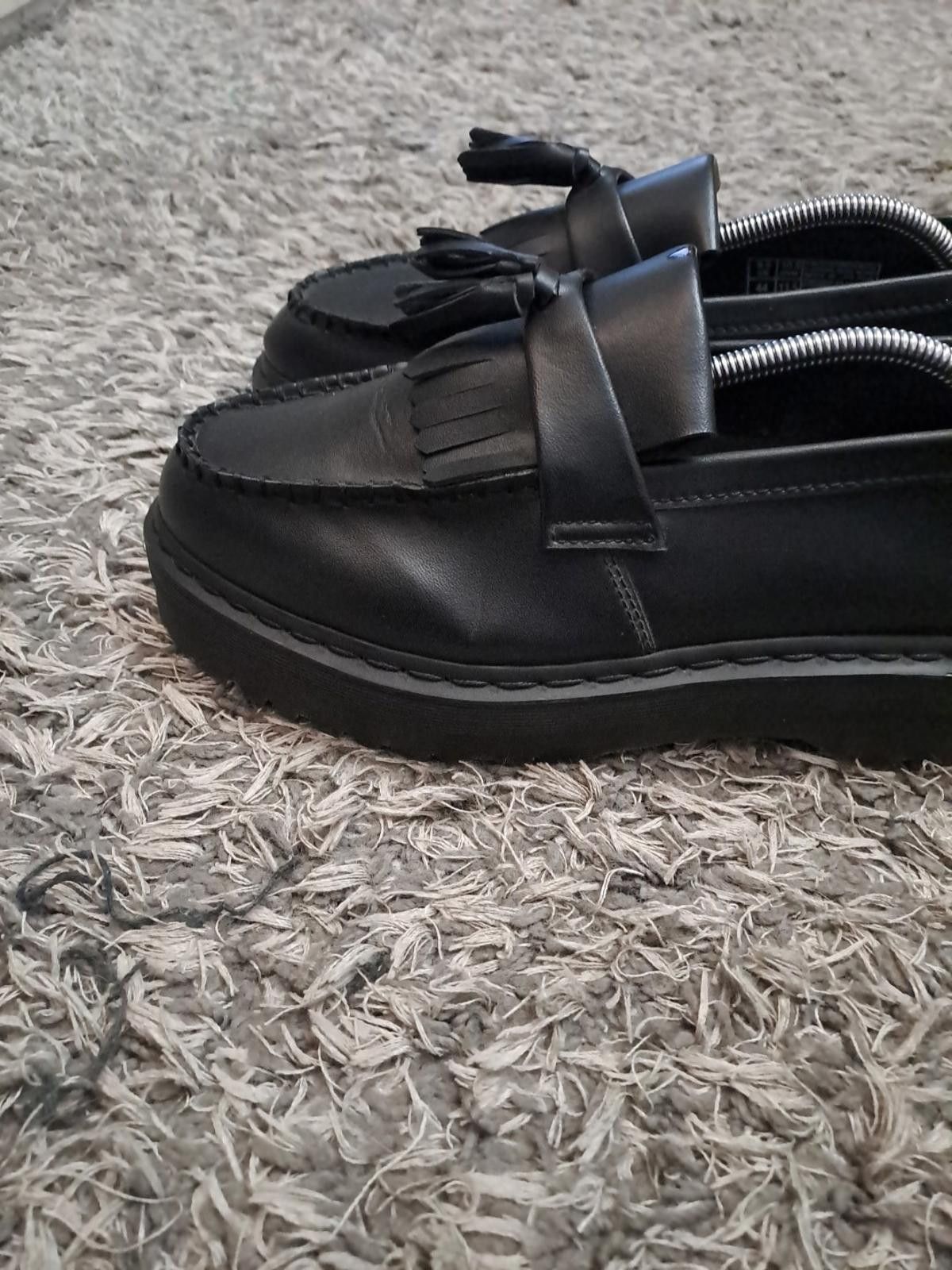 Dr. Martens Dr Martens Adrian Vegan Quad Black Smooth Shoes Uk 9.5 Size US 10.5 / EU 43-44 - 2 Thumbnail