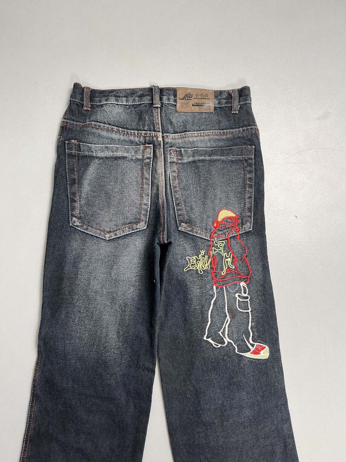 Southpole Vintage Y2K embroidered cargo denim Size US 28 / EU 44 - 9 Thumbnail