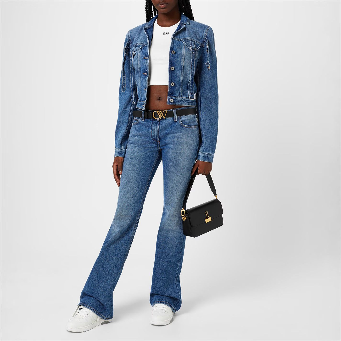 Off-White o1g2r1mq0125 Jeans in Blue Size 28" / US 6 / IT 42 - 4 Thumbnail