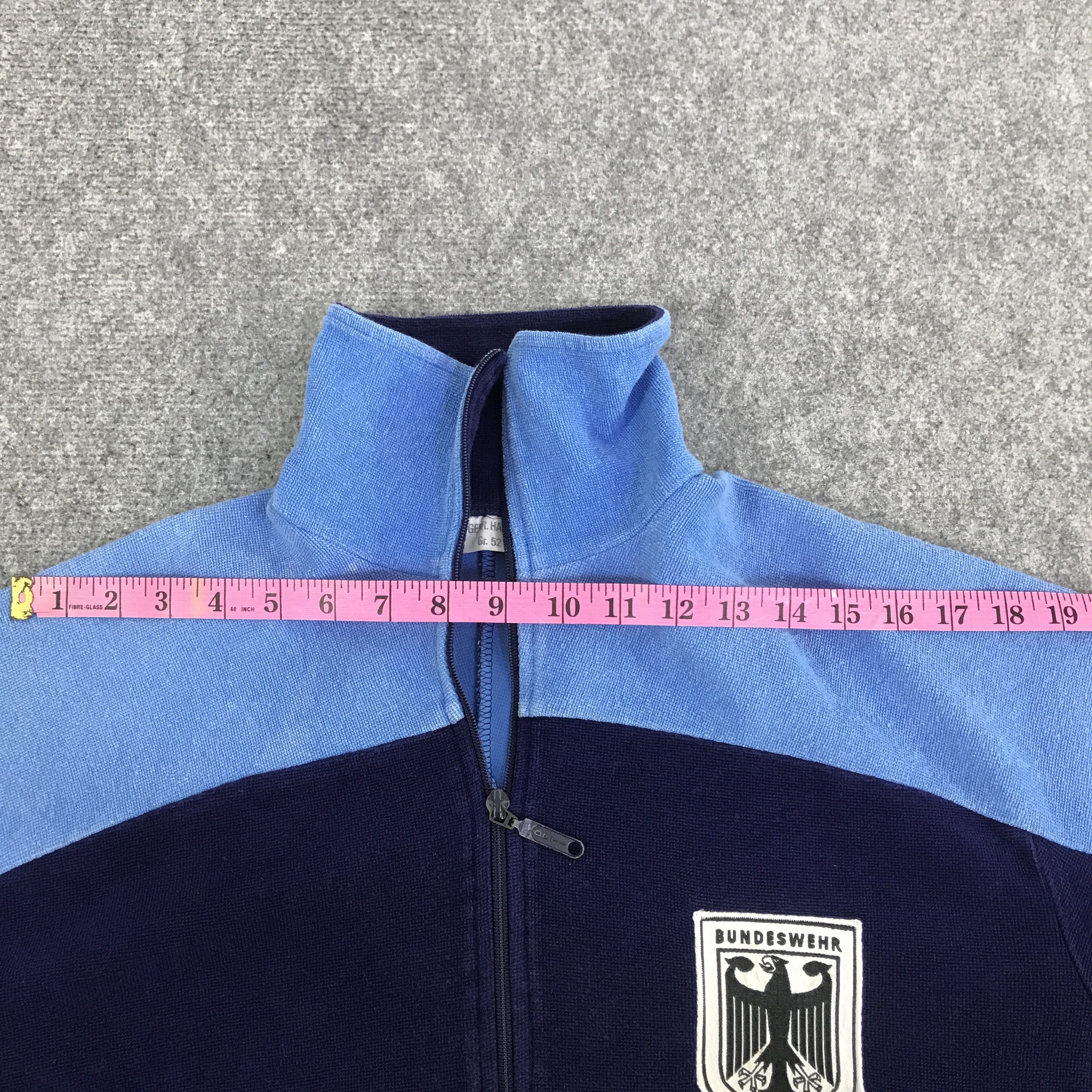Japanese Brand Vintag Bundeswehr gebr. haux sweater jacket K98B19 Size US L / EU 52-54 / 3 - 6 Thumbnail