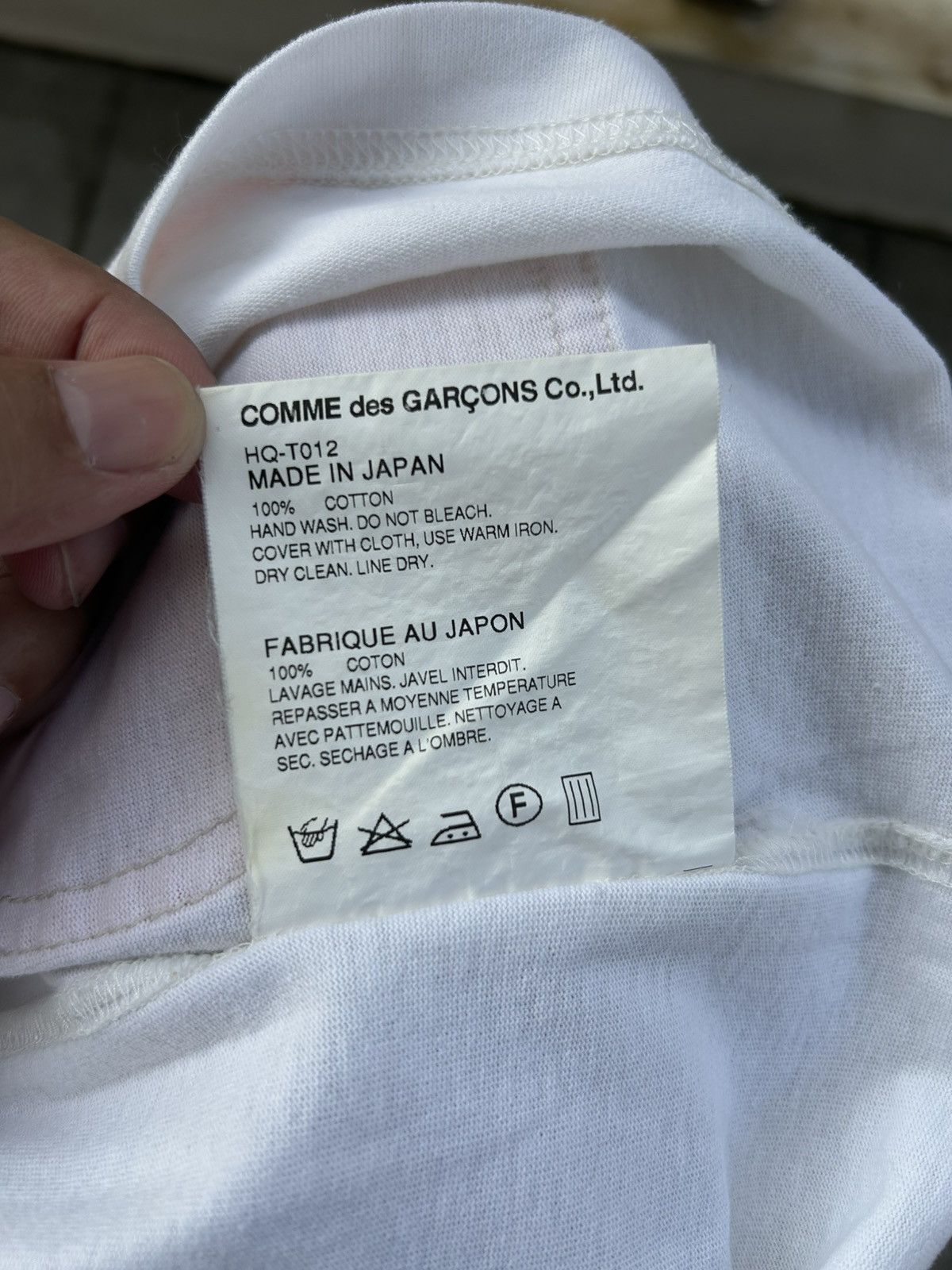 Comme des Garcons AD2015 Comme Des Garcons Rework Patch Pocket T-shirt Size S / US 4 / IT 40 - 7 Thumbnail