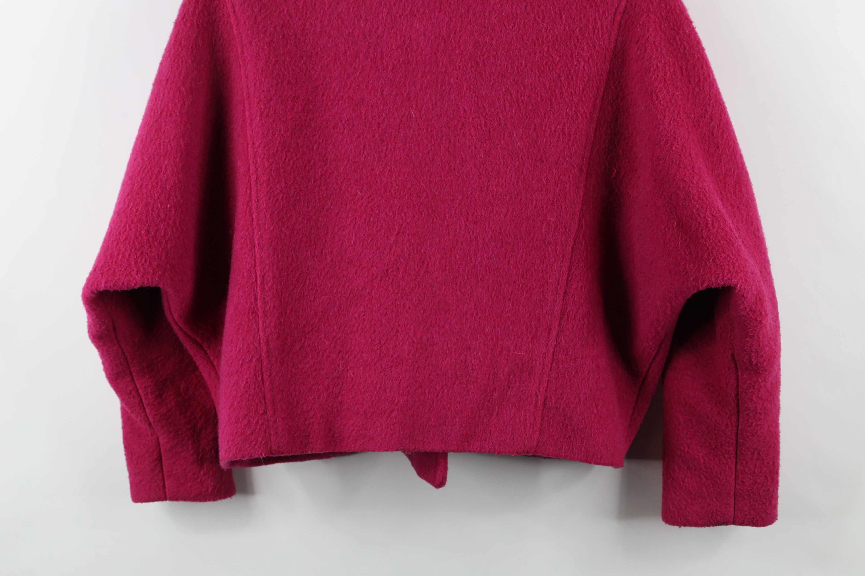 Vintage Vintage 80s 90s Streetwear Sleeve Wool Cropped Blazer Jacket Size S / US 4 / IT 40 - 13 Thumbnail