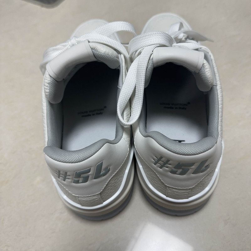 Louis Vuitton Louis Vuitton Trainer Leather Low-Top Sneakers for Women Size US 7 / IT 37 - 3 Thumbnail