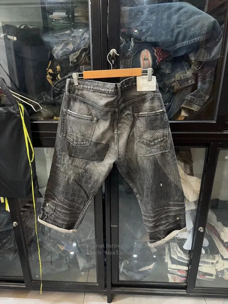 Neighborhood NBHD Vintage Denim Cropped Jeans. Size US 38 / EU 54 - 2 Thumbnail