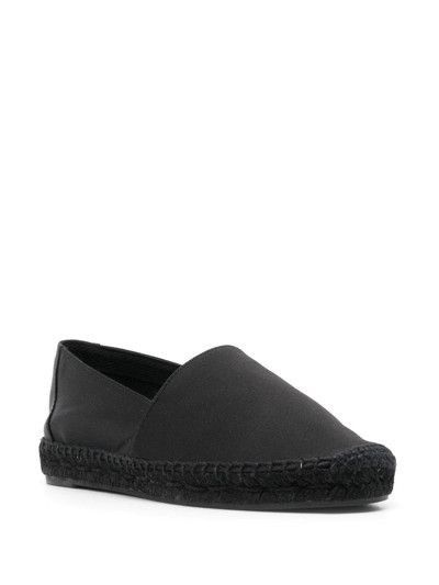 Saint Laurent Paris o1s1wg111224 Espadrillas 00 Crepe in Nero Size US 12 / EU 45 - 2 Thumbnail
