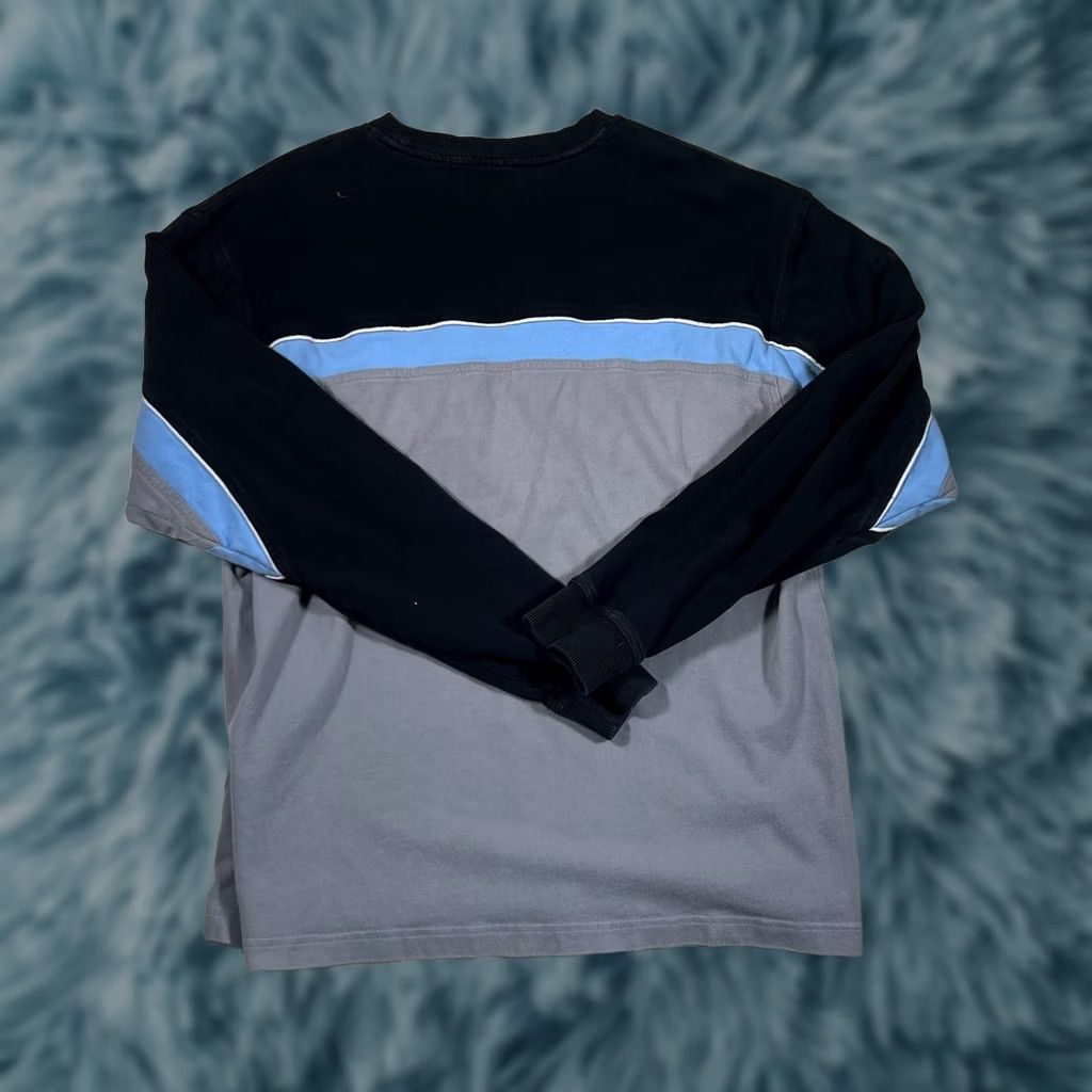 Fila VINTAGE Fila Sweatshirt Crew Neck Striped Embroidered Logo 90s Gray Size L Mens Size US L / EU 52-54 / 3 - 1 Thumbnail