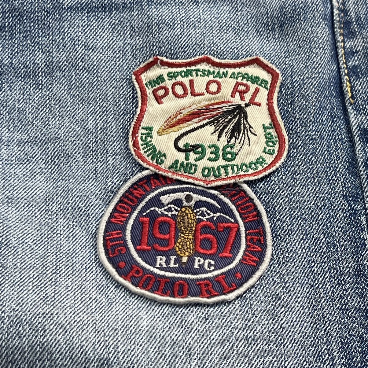 Polo Ralph Lauren Rare!Polo Ralph Lauren Sullivan Distressed Boro Design Jeans Size US 31 - 7 Thumbnail