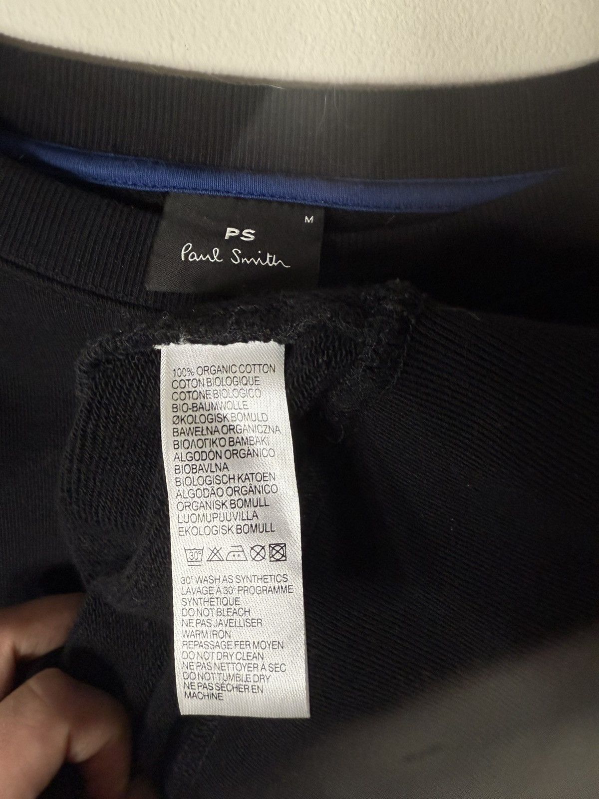 Paul Smith Paul smith crew neck black Size US M / EU 48-50 / 2 - 2 Thumbnail