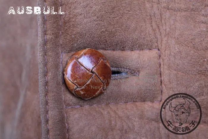 Other Genuine leather jacket high-end fur integrated sheepskin Size US XL / EU 56 / 4 - 5 Thumbnail
