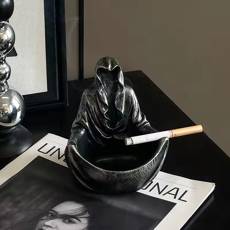 Japanese Brand mysterious black clothes ashtray, Size ONE SIZE - 4 Thumbnail