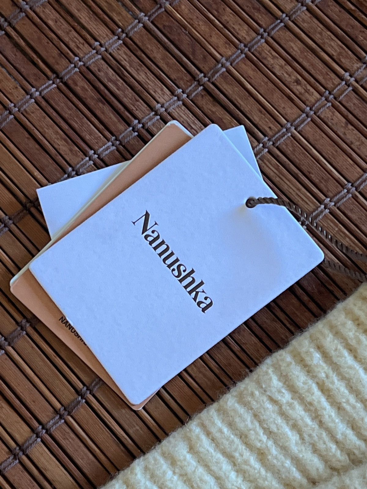 Nanushka Nanushka Rufa Pale Yellow Cashmere/Merino Wool Straight Pant Size 27" / US 4 / IT 40 - 10 Thumbnail