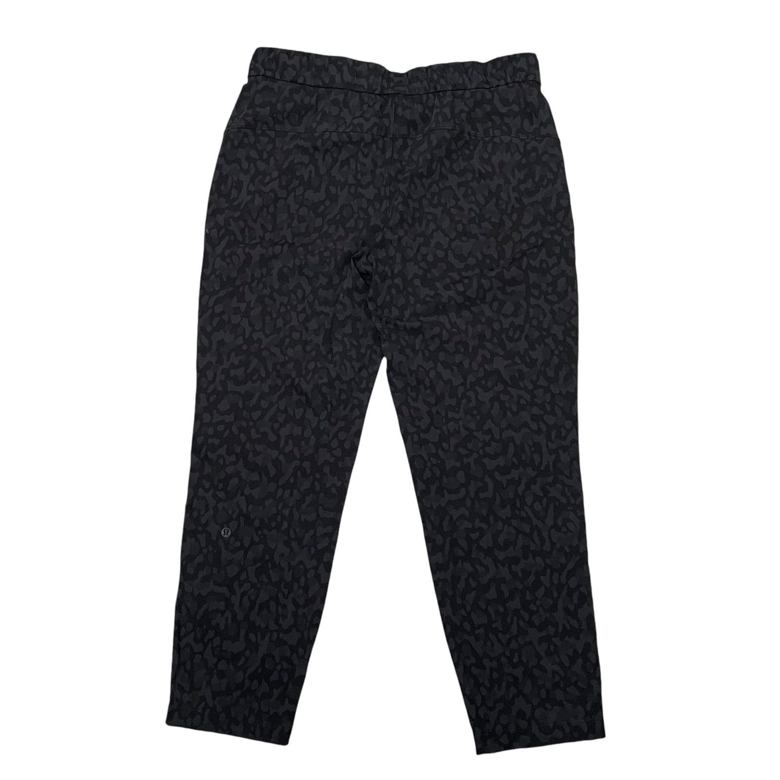 Lululemon Lululemon On the Fly 7/8 Pant Formation Camo Deep Coal Gray Size 32" / US 10 / IT 46 - 8 Thumbnail