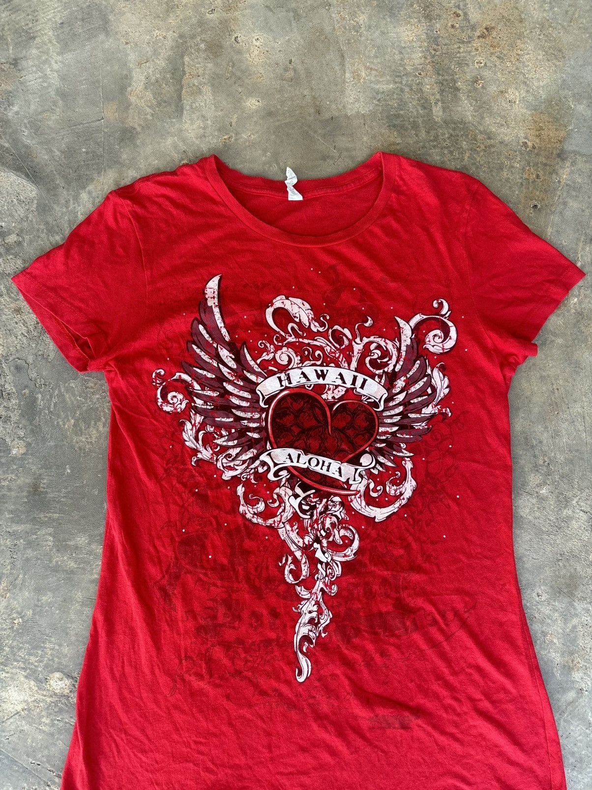 Hysteric Glamour Y2k Tribal Hawaii Aloha Poem Punk Style Tshirt Size US M / EU 48-50 / 2 - 2 Thumbnail