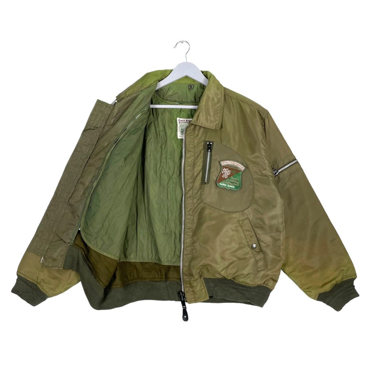 Buzz Rickson's × Japanese Brand 💥EAST BOY MA1 SPORT INCORPORATED RIOT BOMBER JACKET Size US M / EU 48-50 / 2 - 5 Thumbnail