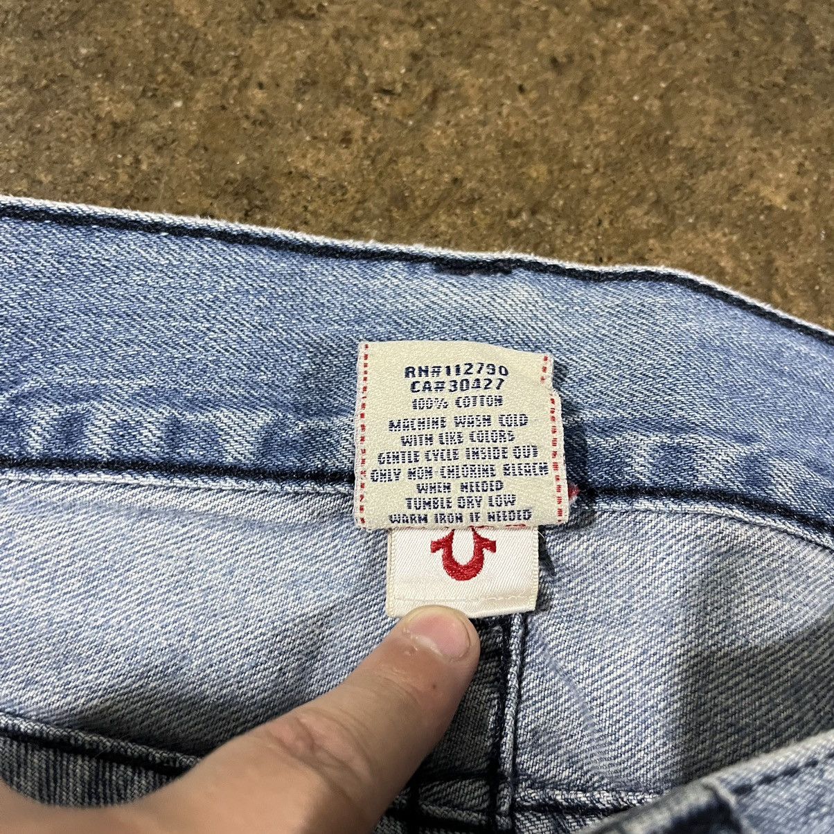 True Religion × Vintage Crazy Vintage Y2K True Religion Jeans Hip-Hop Skater Unique Size US 32 / EU 48 - 11 Thumbnail