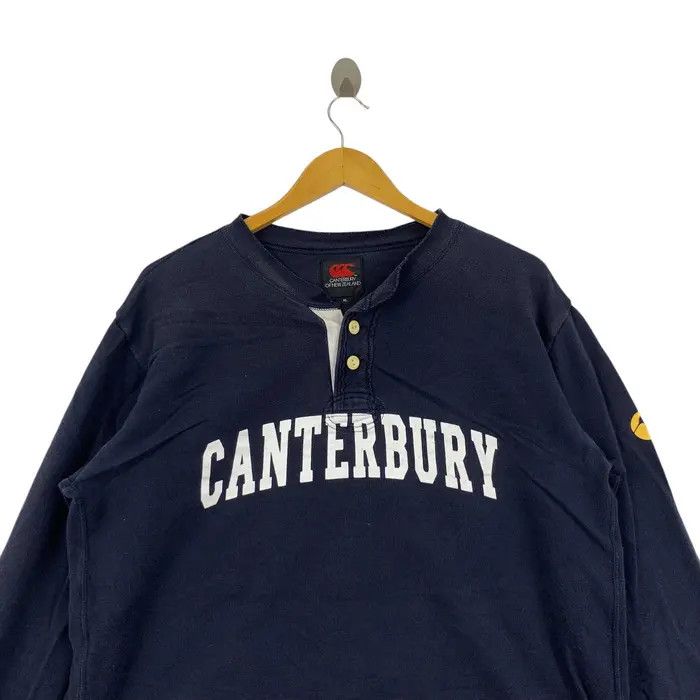 Canterbury of New Zealand Vintage CANTERBURY NEW ZEALAND Rugby Henley Tee Shirt Top Size US XL / EU 56 / 4 - 2 Thumbnail