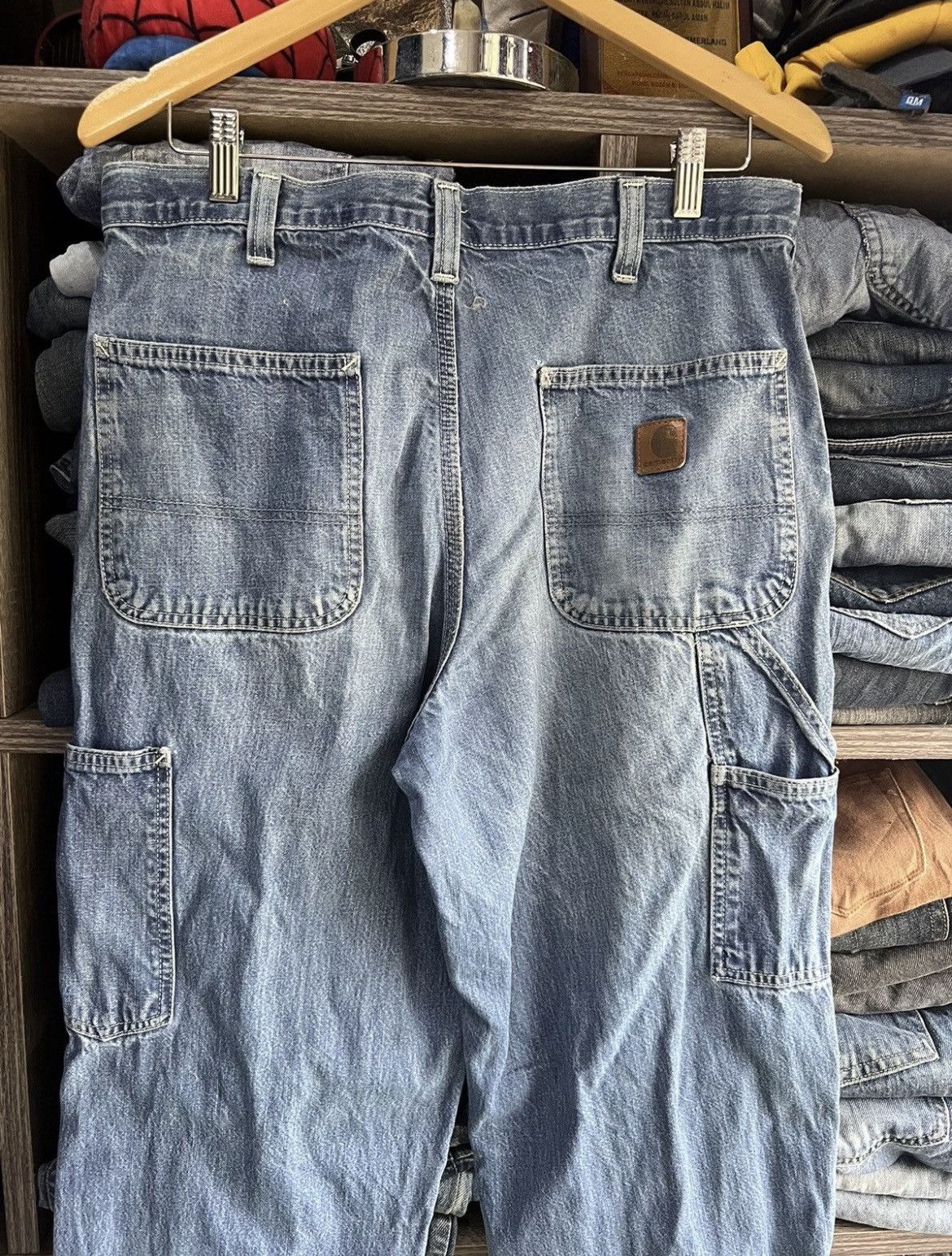 Carhartt 🔥Very Rare Vintage Carhartt Samples Carpenter Pant Size US 33 - 12 Thumbnail