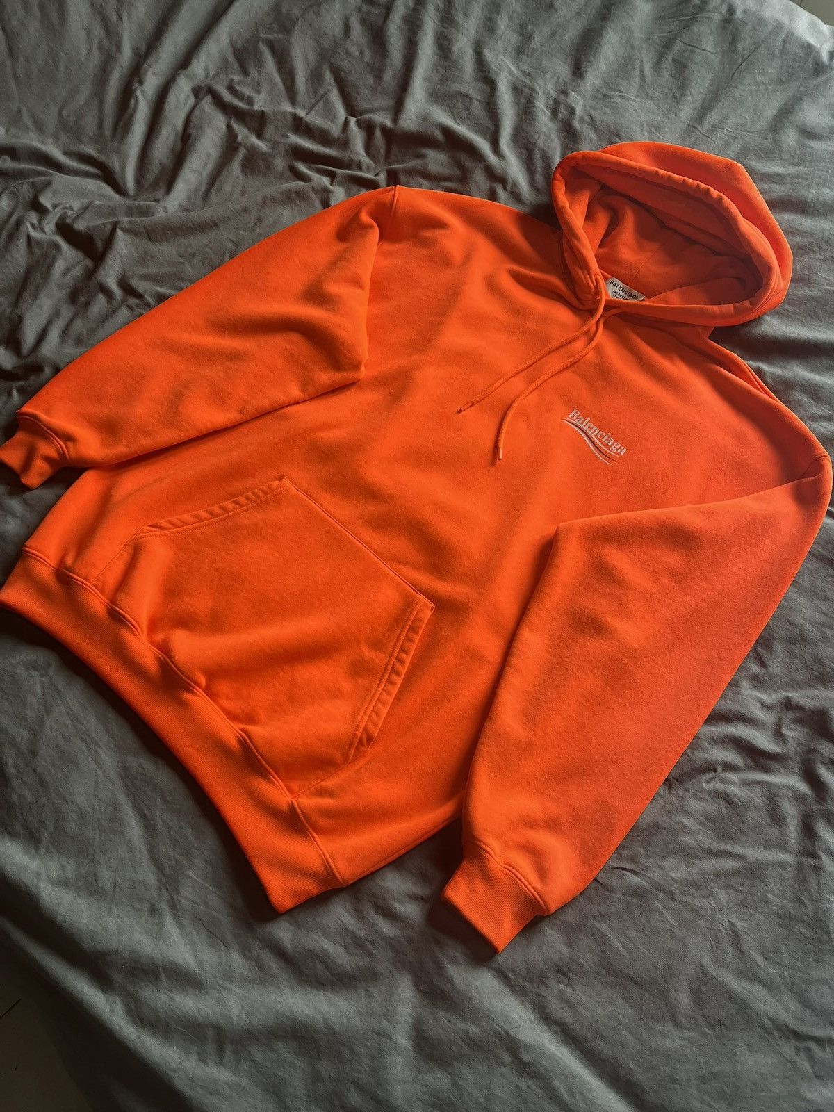 Balenciaga Balenciaga Hoodie Orange Size US S / EU 44-46 / 1 - 4 Thumbnail