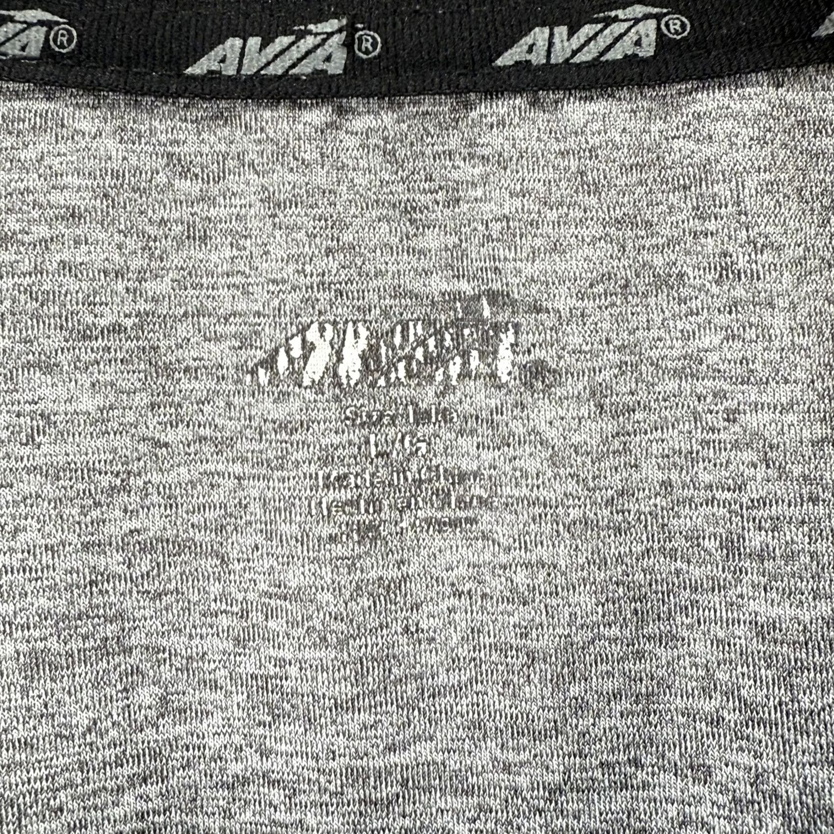 Avia VINTAGE Avia Pullover Shirt Womens Large Active Long Sleeve Athletic Zip Pocket Yoga Top Size L / US 10 / IT 46 - 2 Thumbnail