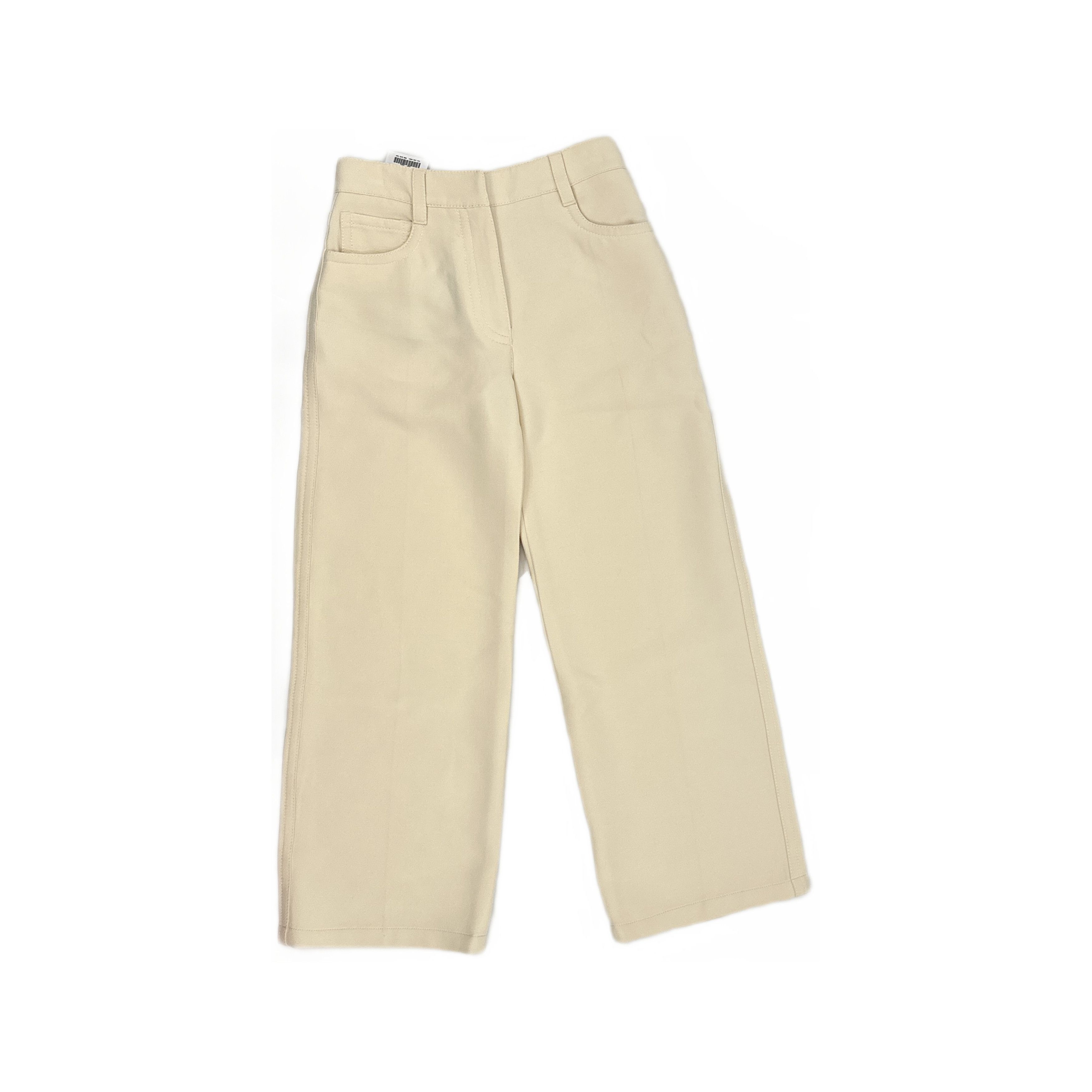 Prada Prada Ivory Wool Pants Size 36 Size 25" / US 0 / IT 36 - 1 Thumbnail