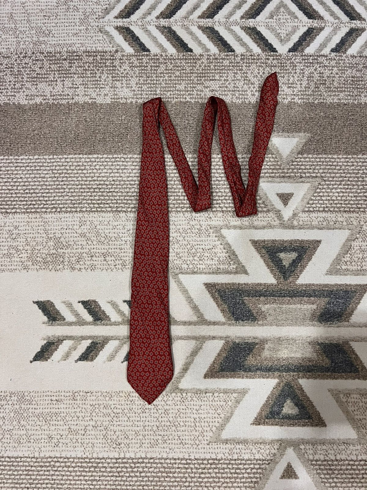 Burberry Vintage Burberrys Silk Tie Size ONE SIZE - 2 Thumbnail
