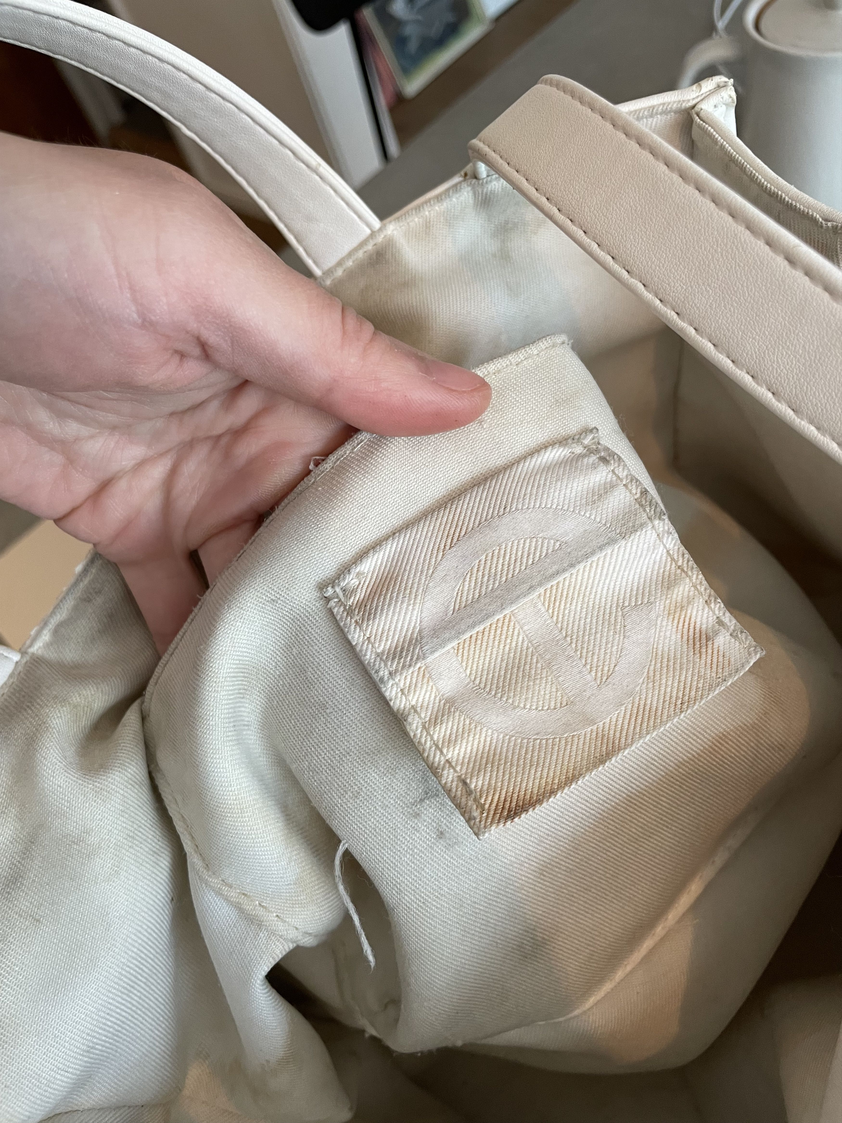 Telfar Medium Shopper White Size ONE SIZE - 5 Thumbnail