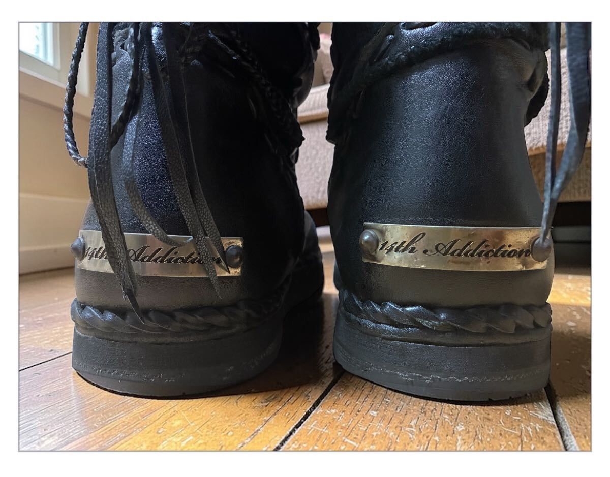 14th Addiction 14th Addiction Moccasin Navajo Leather Boots Size US 7 / IT 37 - 2 Thumbnail