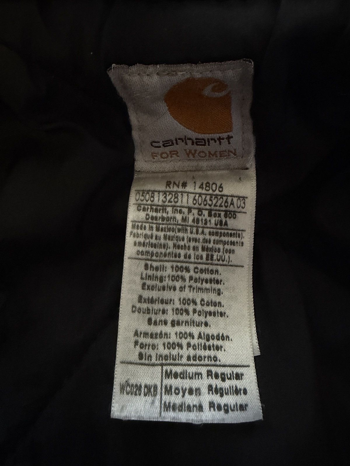 Carhartt Vintage Carhartt Brown Jacket Size M / US 6-8 / IT 42-44 - 4 Thumbnail