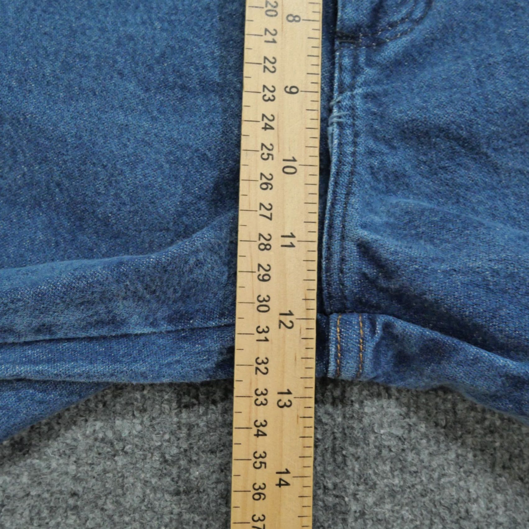 Wrangler VINTAGE Wrangler Jeans Mens 38x30 Blue Denim Pants Cowboy 13MWZ GK Straight Jeans Mens Blue 13MWZ Cowboy Theme Pockets Size US 36 / EU 52 - 6 Thumbnail