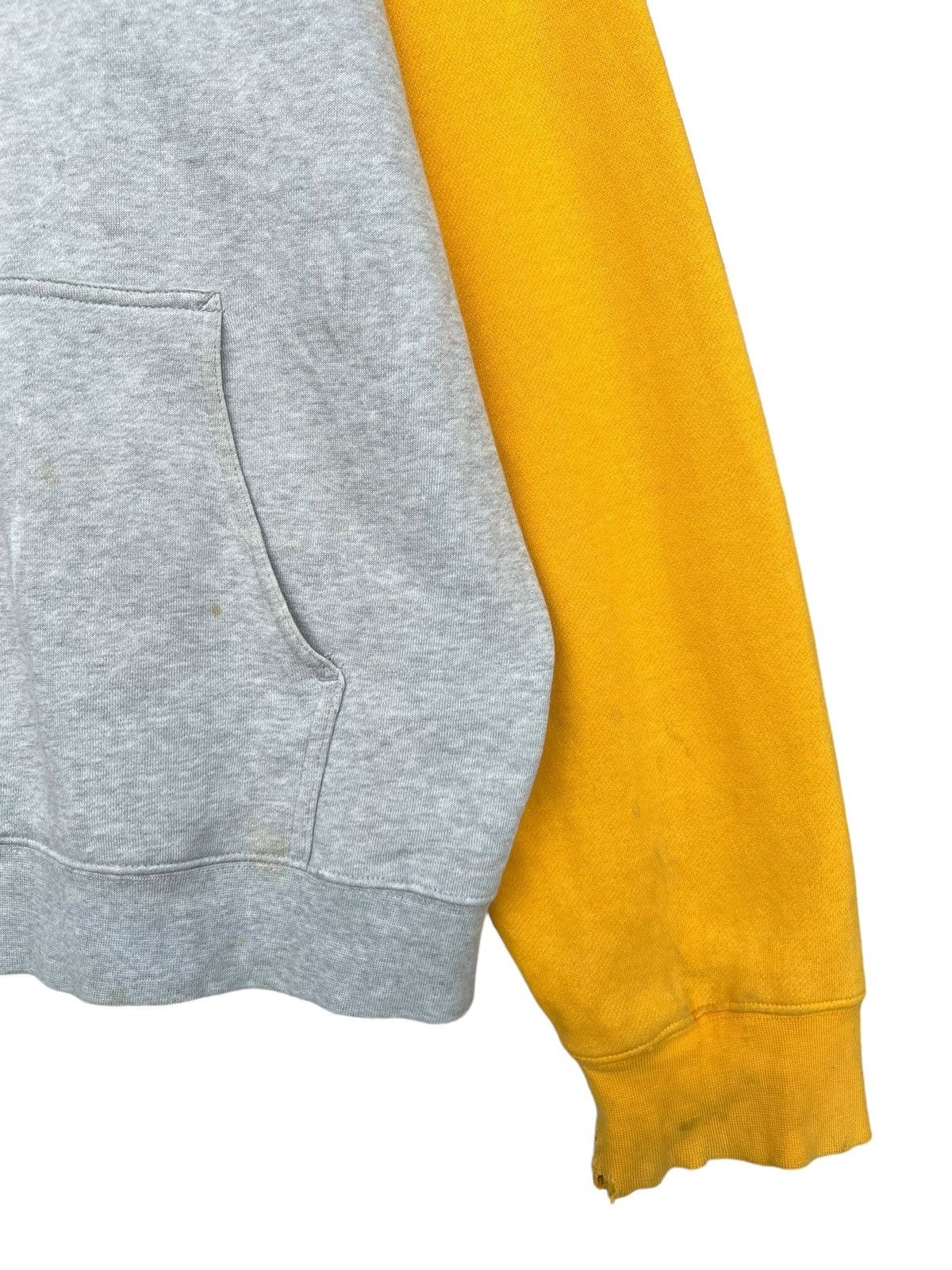 Stussy × Vintage Vintage 90s Stussy Hoodie Distressed Zipup Baggy Hoodie Size US XL / EU 56 / 4 - 4 Thumbnail