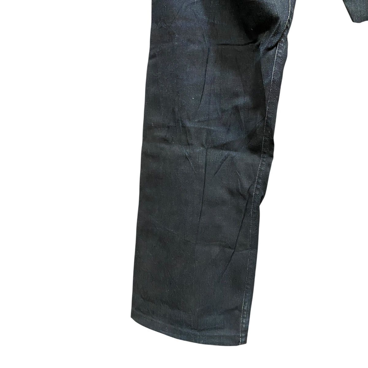 Lanvin Vintage Lanvin X Acne Studio Super Black Denim 12OZ Size US 33 - 12 Thumbnail