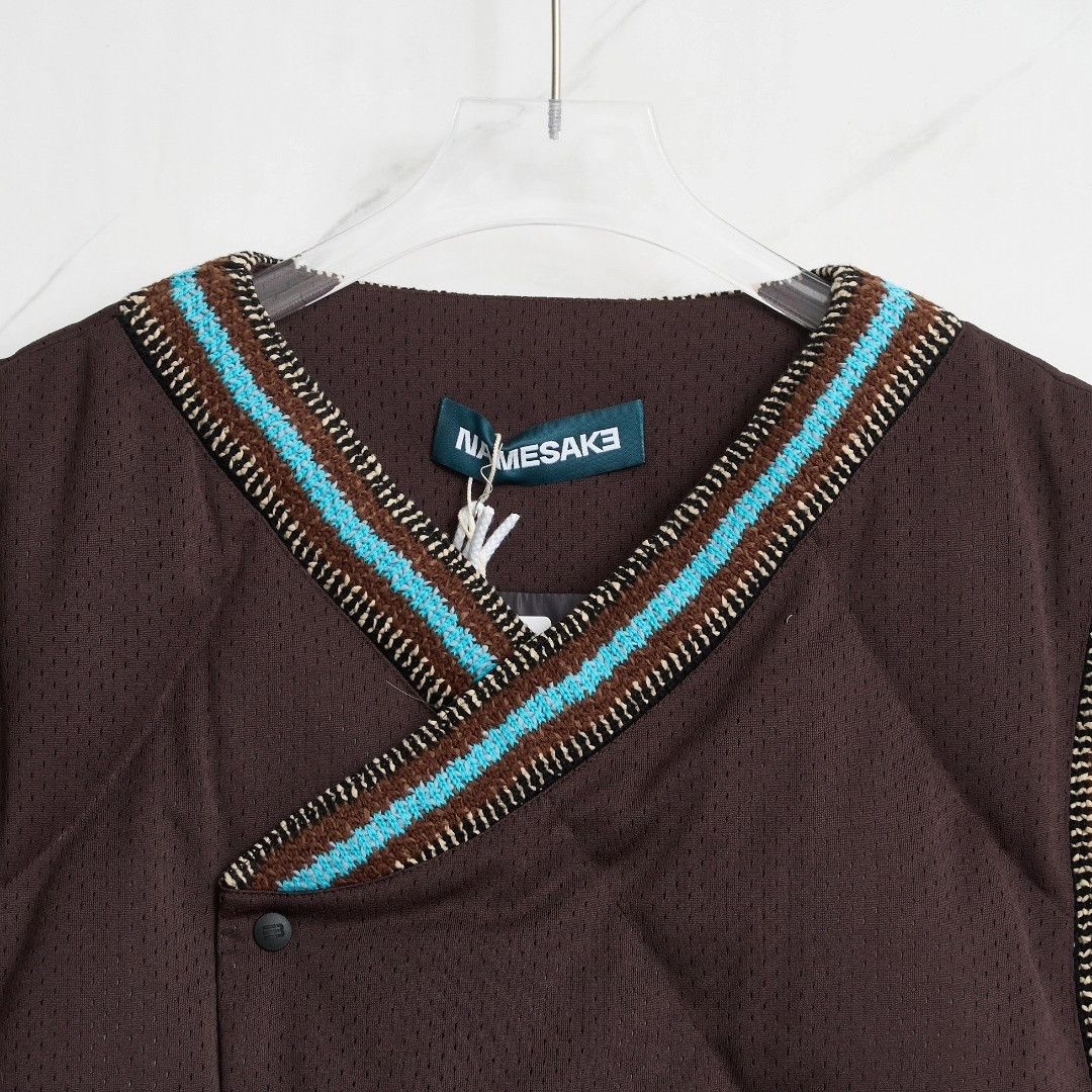 Namesake Men's Knit Panel Down Vest in Brown, Men's — image 2 of 6