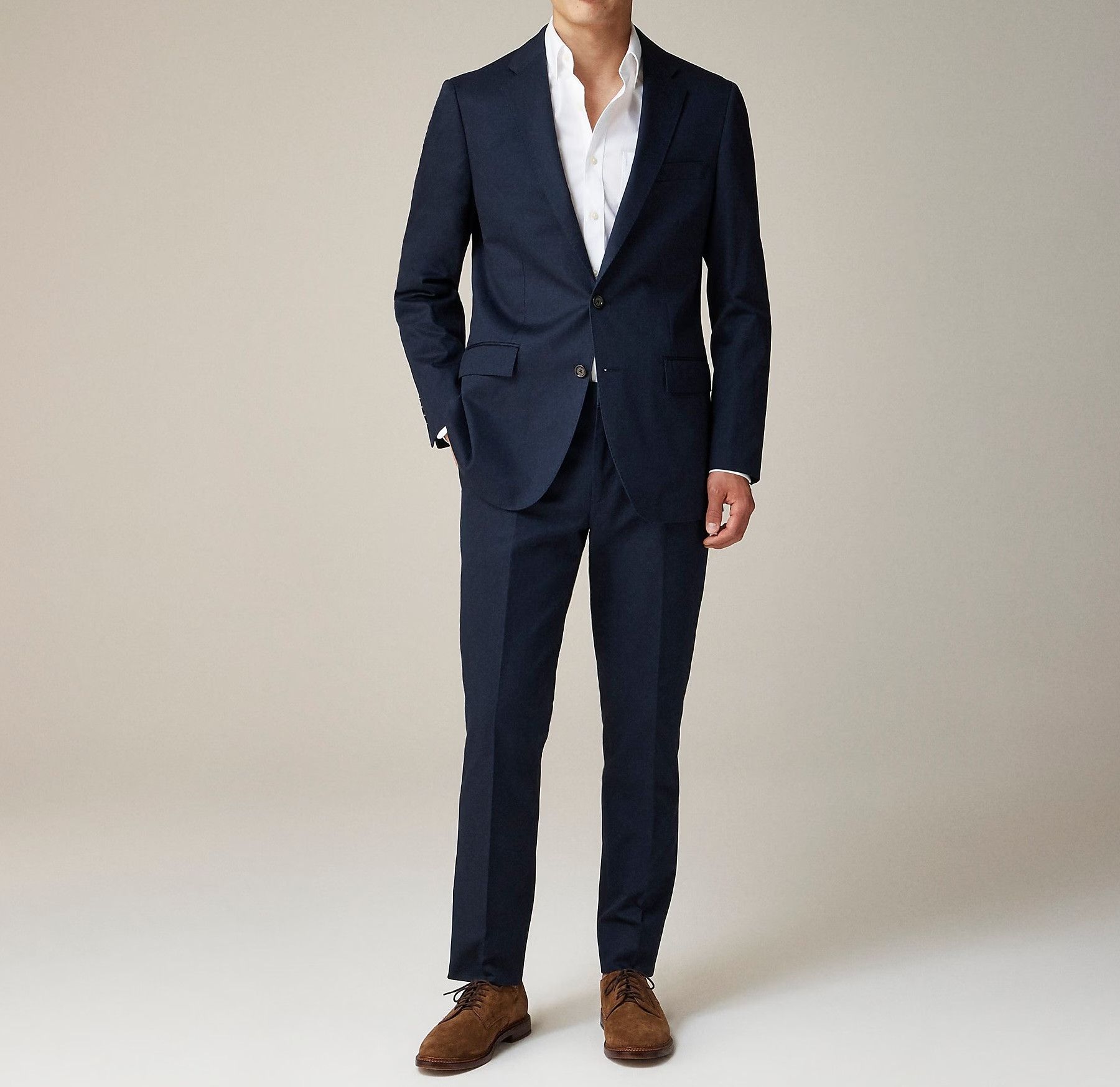 Ludlow Slim-fit Suit With Dress Shirt
