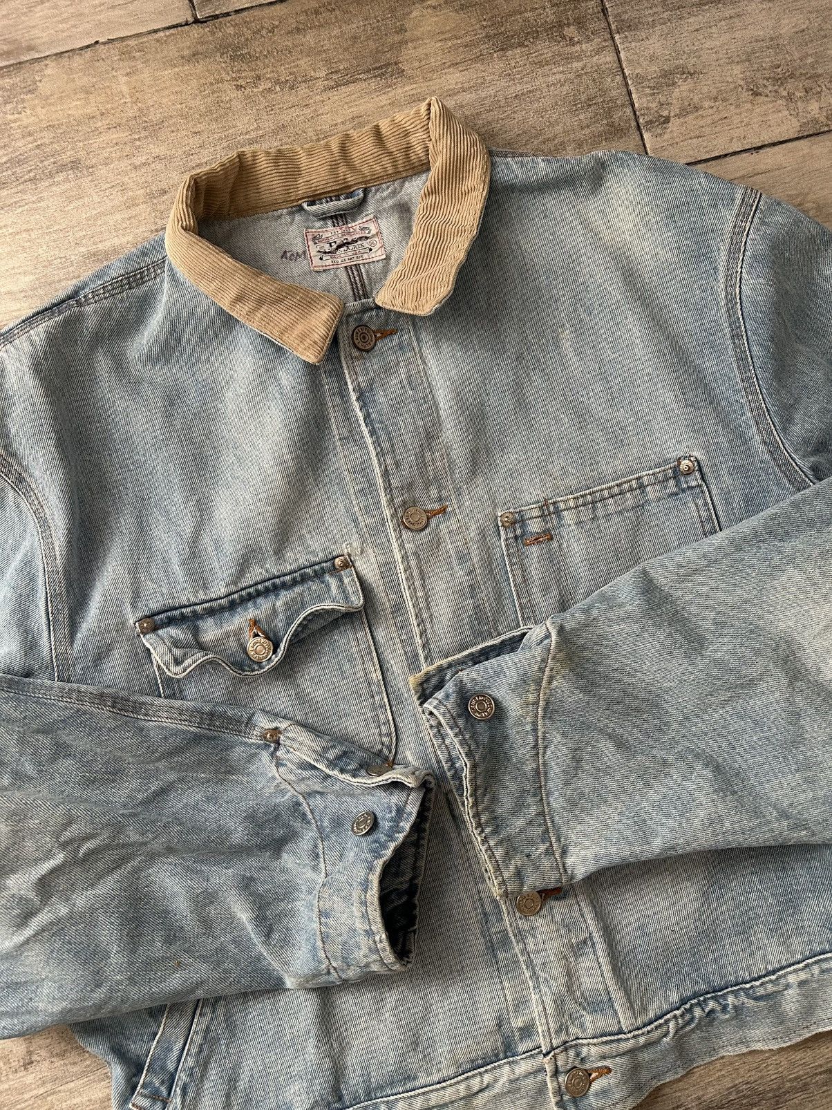 Polo Ralph Lauren Vintage Polo Ralph Lauren Denim Jacket 90’s Size US M / EU 48-50 / 2 - 2 Thumbnail