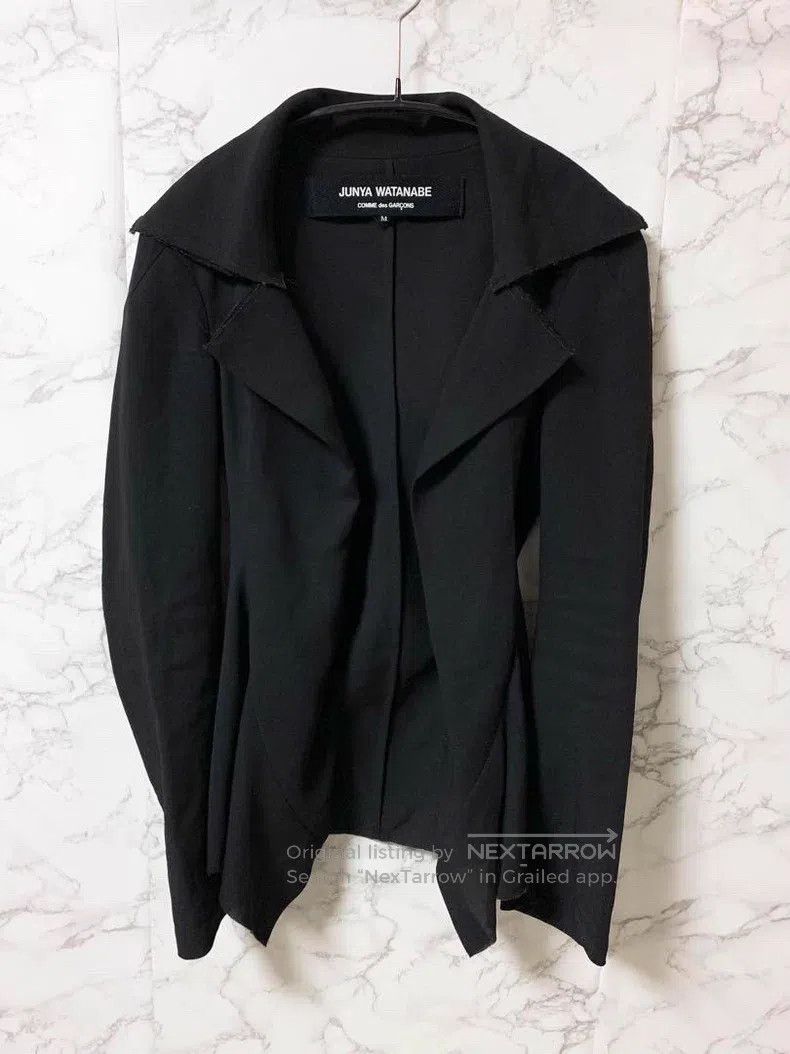 Junya Watanabe Junya Watanabe Jacket perspective drape shirt Size M / US 6-8 / IT 42-44 - 2 Thumbnail